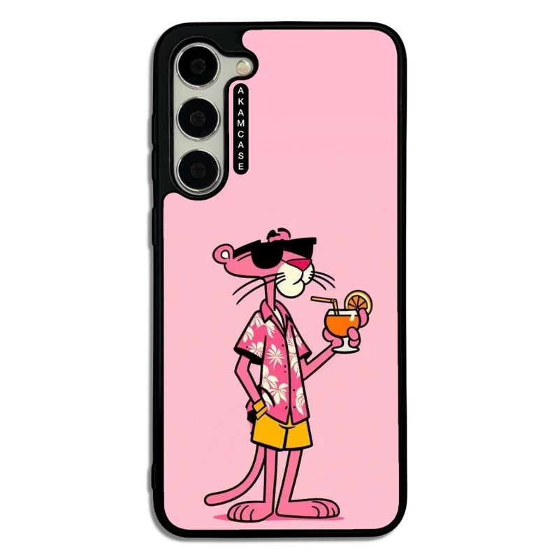 کاور آکام مدل AMC-WSGS23P-PINK PANTHER13 مناسب برای گوشی موبایل سامسونگ Galaxy S23 Plus