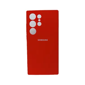 کاور کد SIL01 مدل سیلیکونی مناسب برای گوشی موبایل سامسونگ Galaxy S24 Ultra