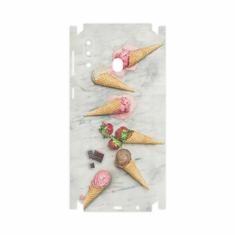 برچسب پوششی ماهوت مدل Funnel ice cream-FullSkin مناسب برای گوشی موبایل سامسونگ Galaxy M20