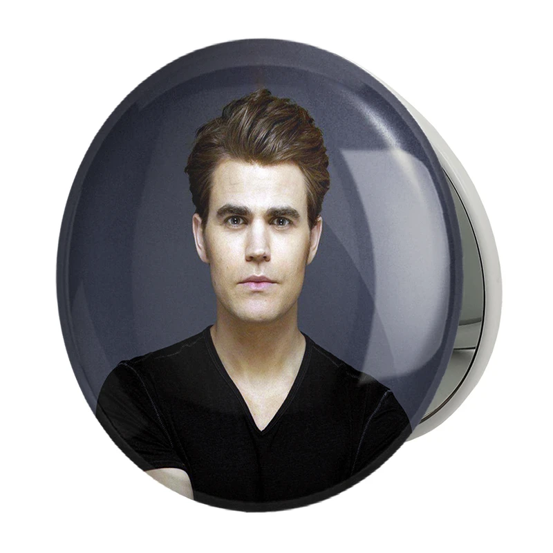 آینه جیبی خندالو طرح استفان سالواتوره خاطرات یک خون آشام The Vampire Diaries مدل تاشو کد 20271 