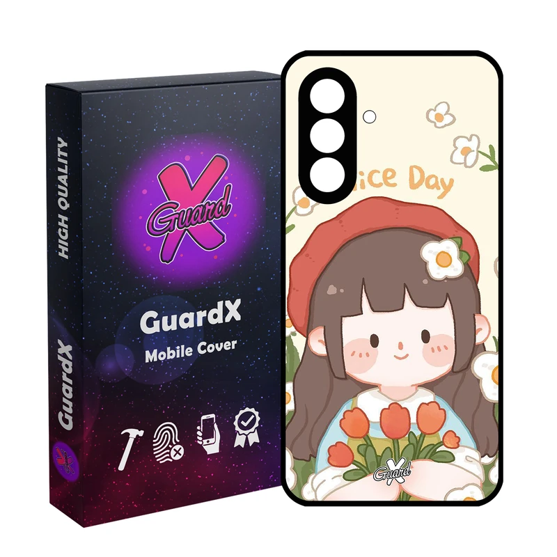 کاور گارد ایکس طرح Girl مدل 10633 مناسب برای گوشی موبایل سامسونگ Galaxy A56 / A56 5G