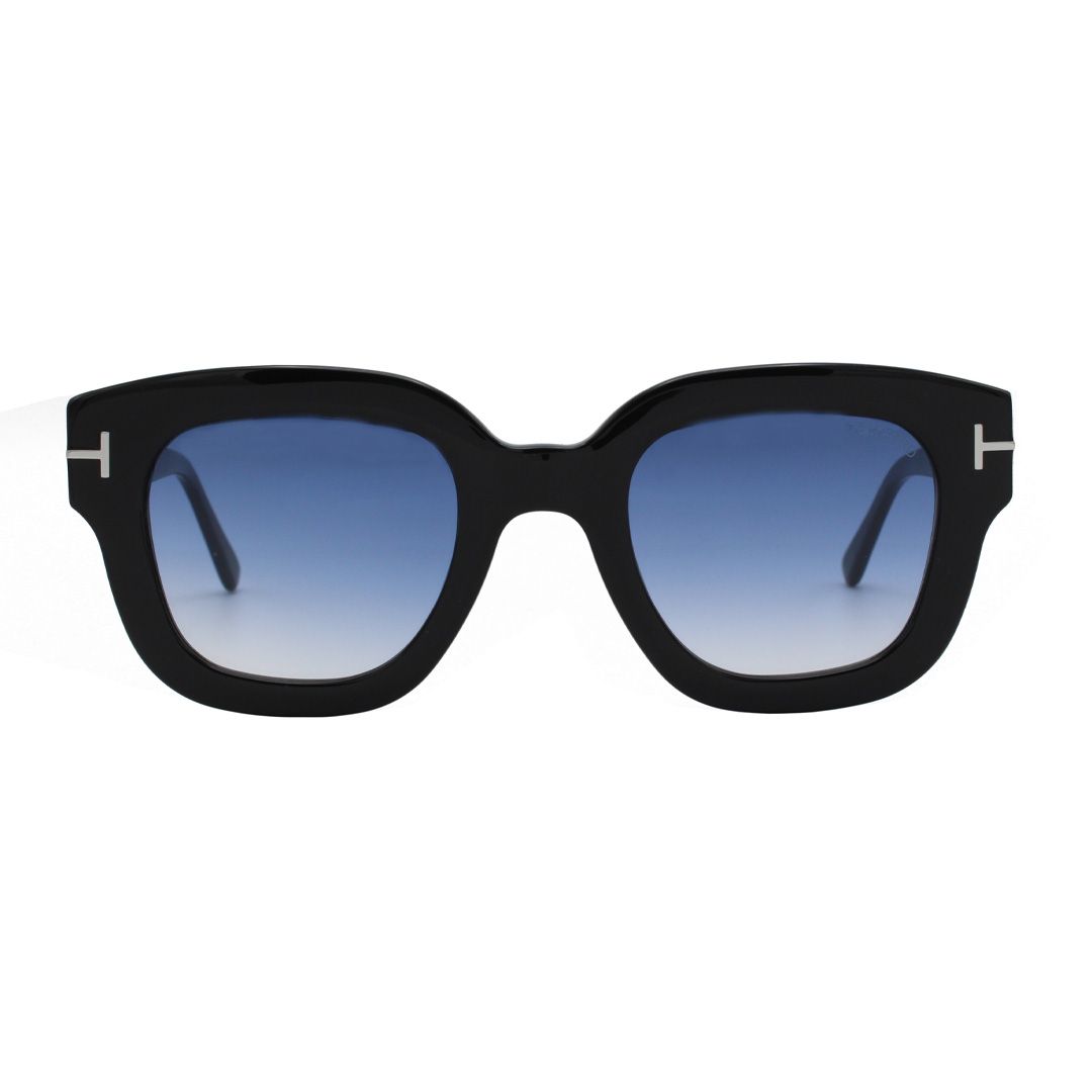عینک آفتابی زنانه تام فورد مدل TF659 - 01B -  - 2