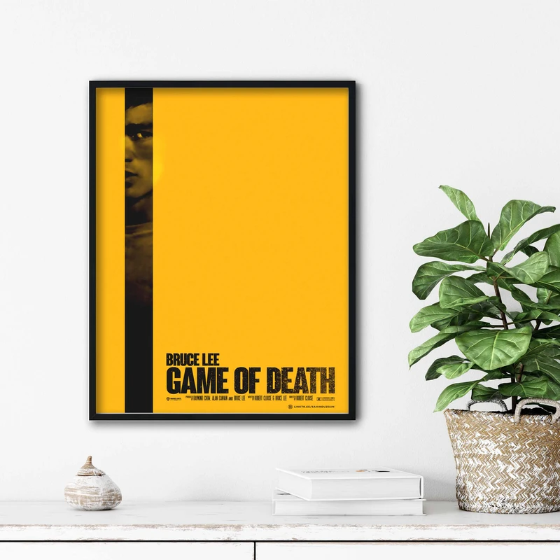تابلو آتریسا طرح پوستر فیلم game of death مدل ATm323