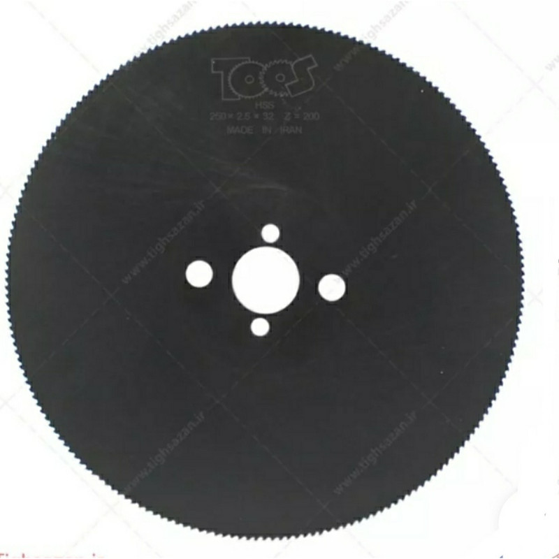 تیغ اره دیسکی مدل توس پروفیل بر آهن 200 Z220 تیغ اره دیسکی مدل توس پروفیل بر آهن 200 Z220