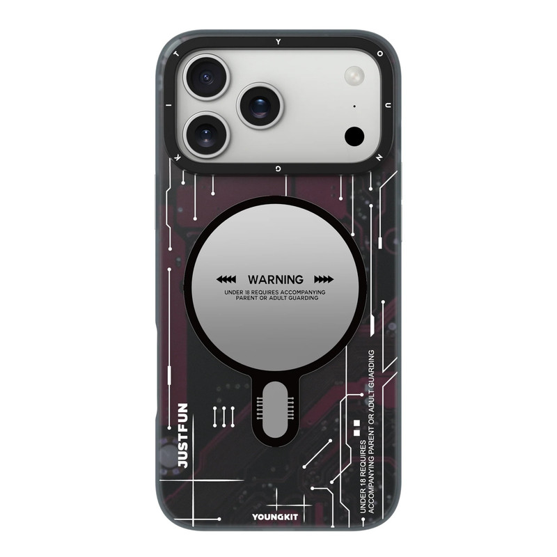 کاور یانگ کیت مدل Futuristic Circuit Board مناسب برای گوشی موبایل اپل iphone 18 promax/17 promax