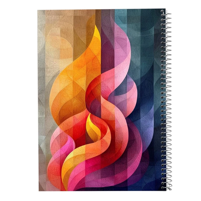 دفتر لیست خرید 50 برگ مدوپد مدل اشکال فانتزی کد DF16095