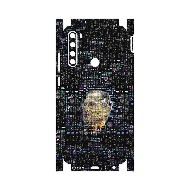 برچسب پوششی ماهوت مدل Collage of Steve Jobs 2-FullSkin مناسب برای گوشی موبایل شیائومی Redmi Note 8