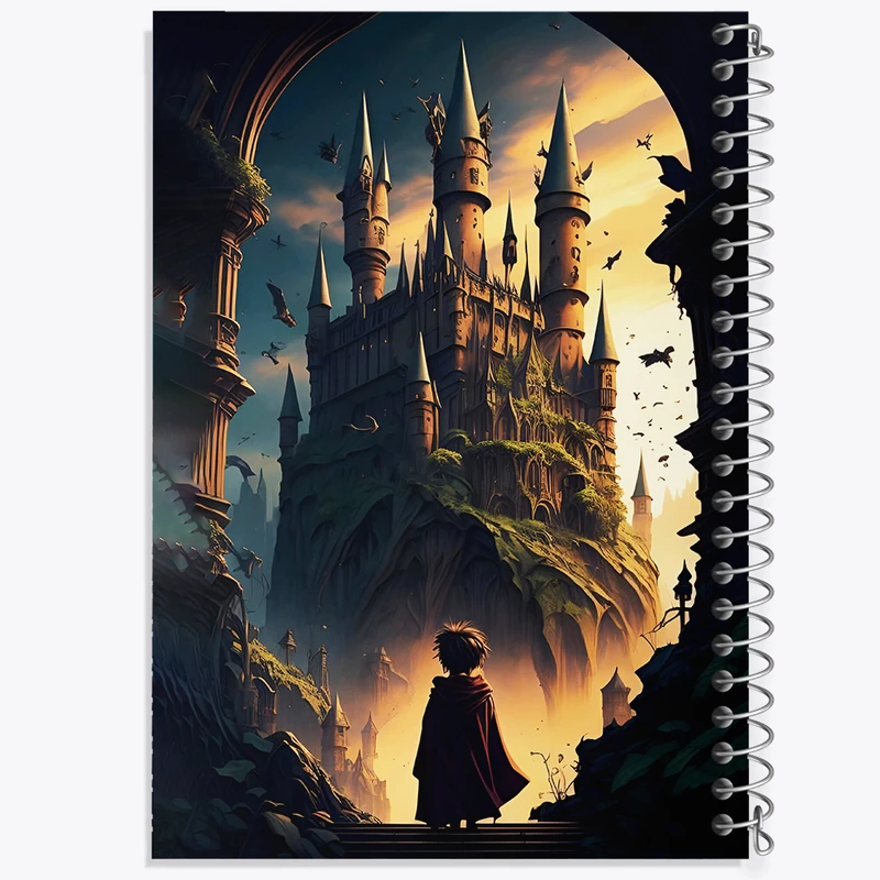 دفتر مشق 100 برگ خندالو طرح هری پاتر (Harry Potter) کد N2651