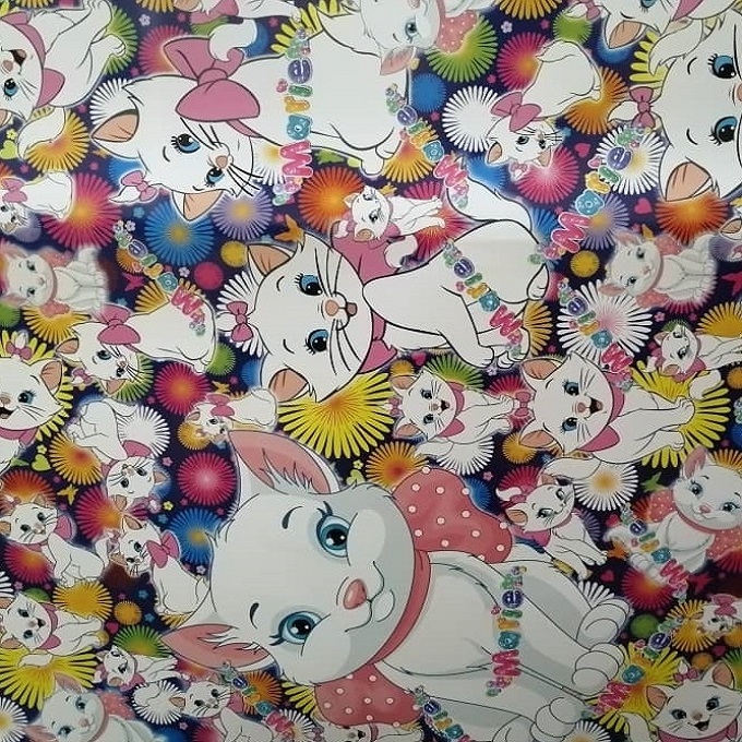 کاغذ کادو مدل گربه کد 512