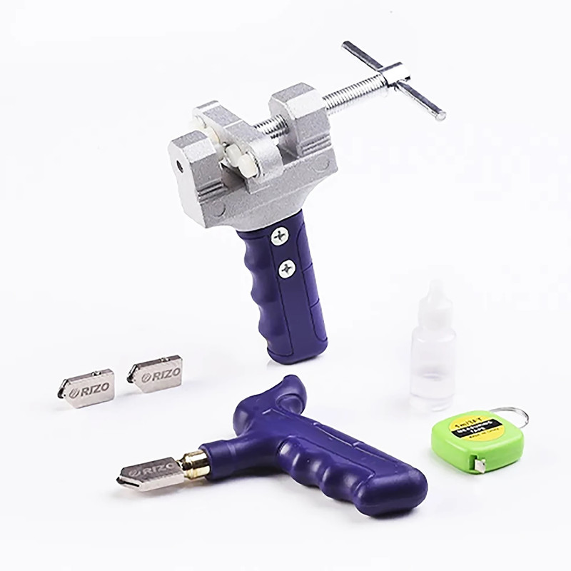 انبر بشکن کاشی و سرامیک ریزو مدل سه کاره کد YP-HTC/2-12MM مجموعه 2 عددی