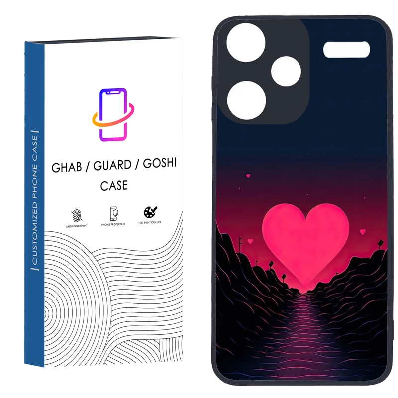 کاور قاب گارد گوشی طرح دخترانه کد 46 - TPU مناسب برای گوشی موبایل شیائومی Redmi Note 13 Pro Plus