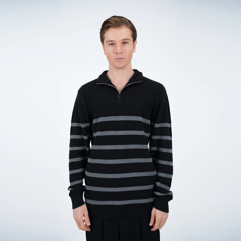 پلیور یقه برگردان مردانه پاتن جامه مدل 304021030035999