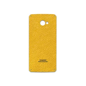 MAHOOT Mustard-Leather Cover Sticker for HTC Butterfly S