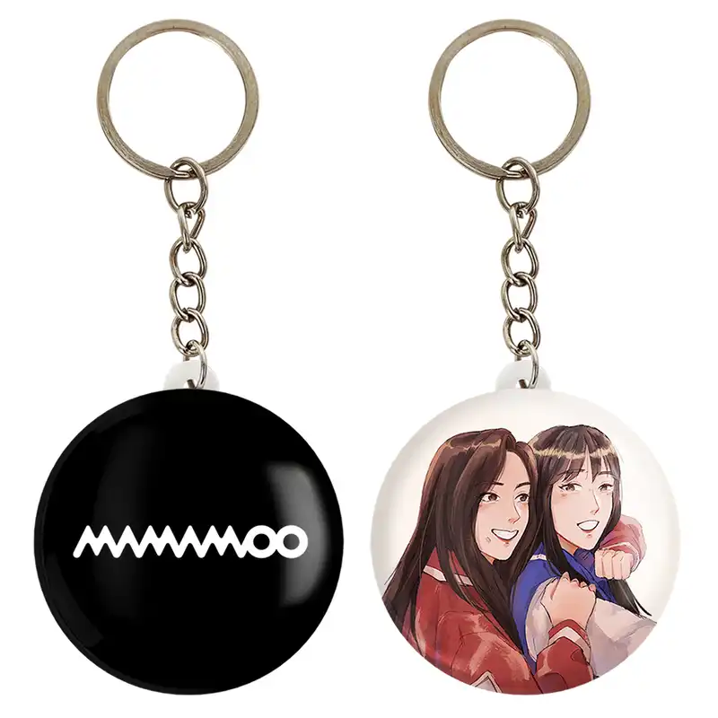 جاکلیدی خندالو مدل گروه مامامو Mamamoo کد 1950019498 مجموعه 2 عددی