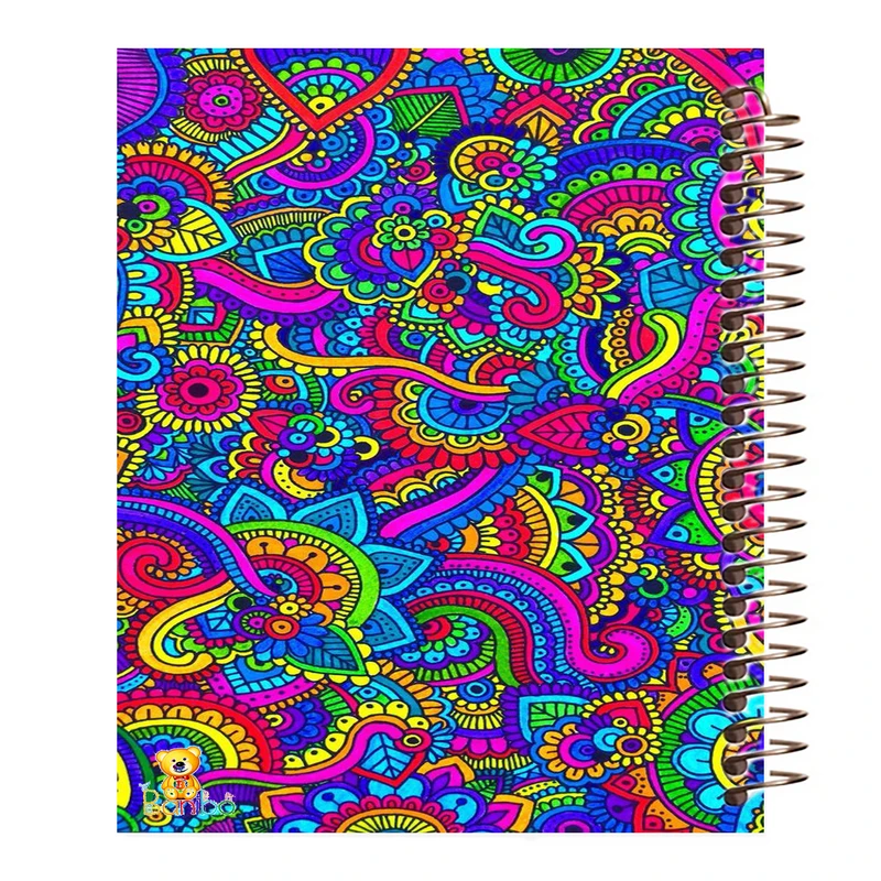 دفتر نقاشی 50 برگ بانیبو مدل طراحی رنگی کد 309