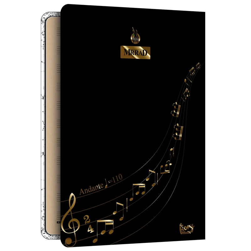 دفتر نت موسیقی مستر راد مدل آوا کد 1603 Music