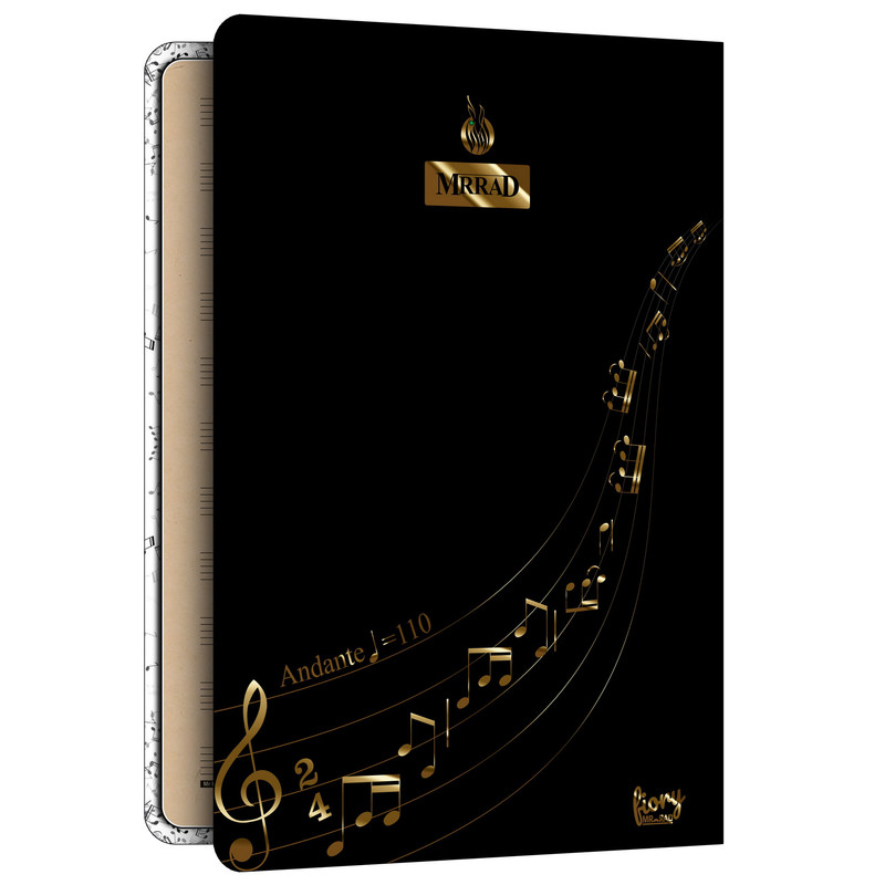 دفتر نت موسیقی مستر راد مدل آوا کد 1603 Music
