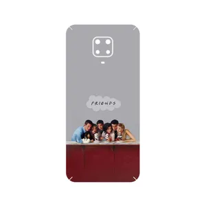 MAHOOT Friends 1 Cover Sticker for Xiaomi Redmi Note 9 Pro