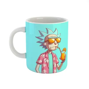 ماگ طرح گرافیکی ریک و مورتی 