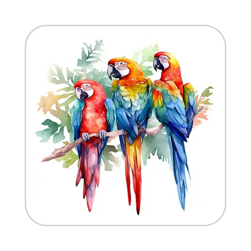 زیر لیوانی کاکتی طرح حیوانات رنگی مدل mp26798