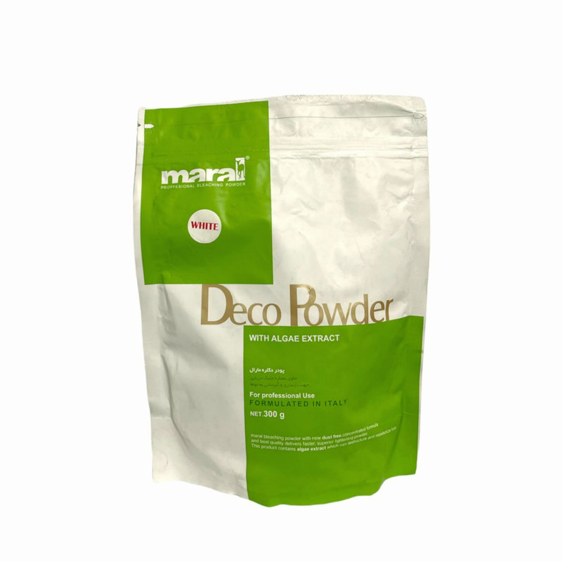 پودر دکلره مارال مدل WITH ALGAE EXTRACT وزن 300 گرم پودر دکلره مارال مدل WITH ALGAE EXTRACT وزن 300 گرم
