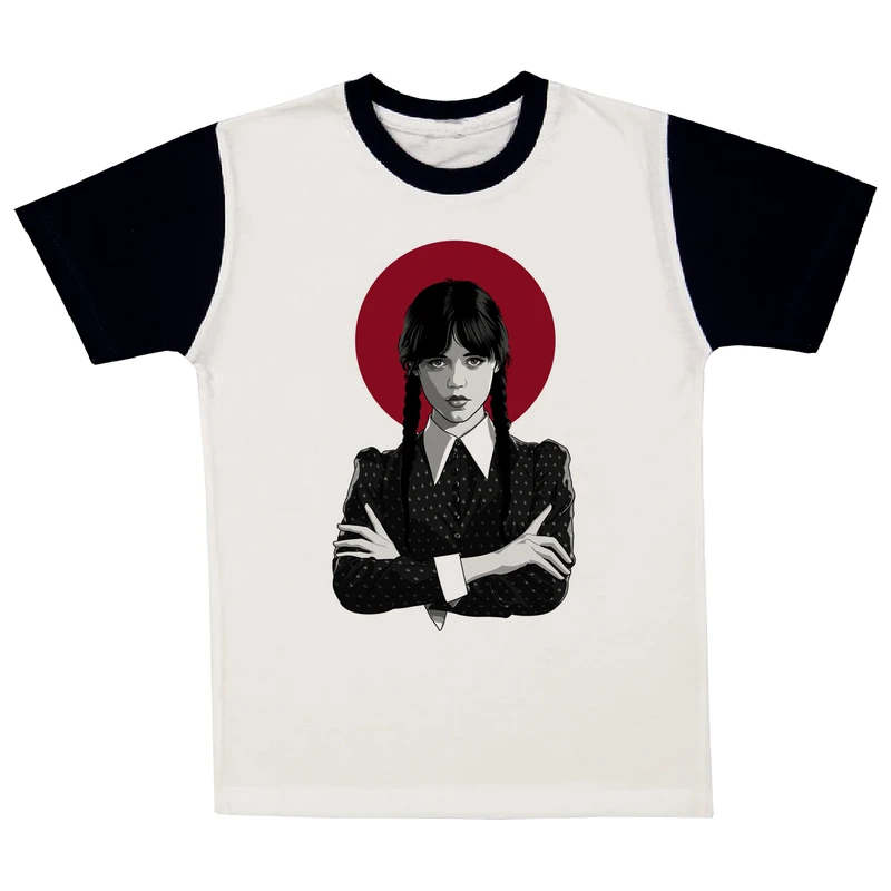 تی شرت آستین کوتاه دخترانه مدل A41