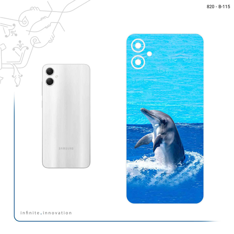 برچسب پوششی ماهوت مدل Dolphin مناسب برای گوشی موبایل سامسونگ Galaxy A05