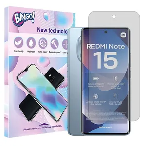 Bingo Hydrogel model Transparent Screen Protector for Xiaomi Redmi Note 15 4G mobile phone
