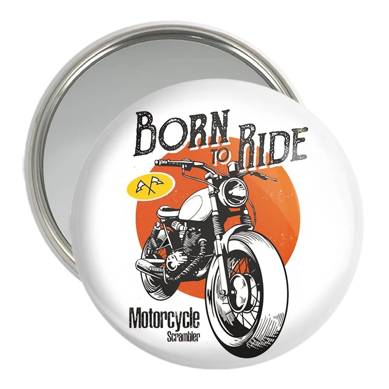 آینه جیبی خندالو مدل موتور سیکلت  کد 10342