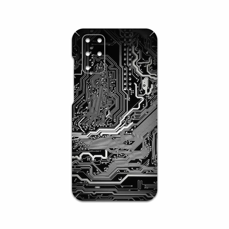 برچسب پوششی ماهوت مدل Black Printed Circuit Board مناسب برای گوشی موبایل سامسونگ Galaxy S20 Plus