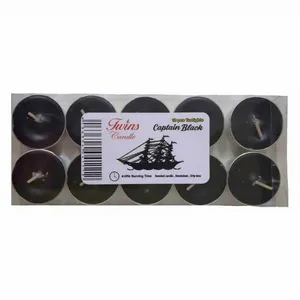 شمع مدل Captain black بسته 10 عددی