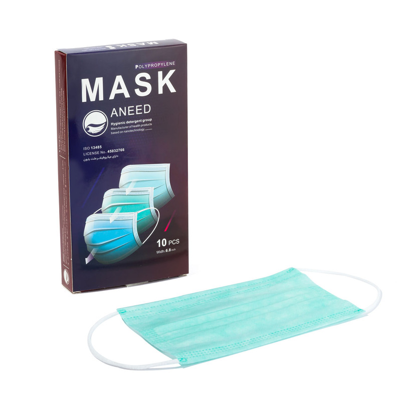 ماسک تنفسی مدل آنید مدل Sky بسته 10 عددی
