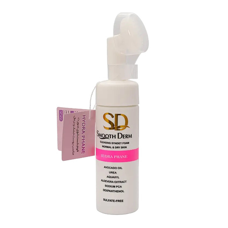 فوم شستشو دست و صورت کودک اسموت درم مدل دخترانه حجم 150 میلی لیتر