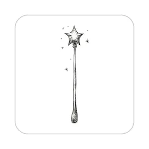 زیر لیوانی کاکتی طرح هری پاتر Harry Potter مدل mp42458