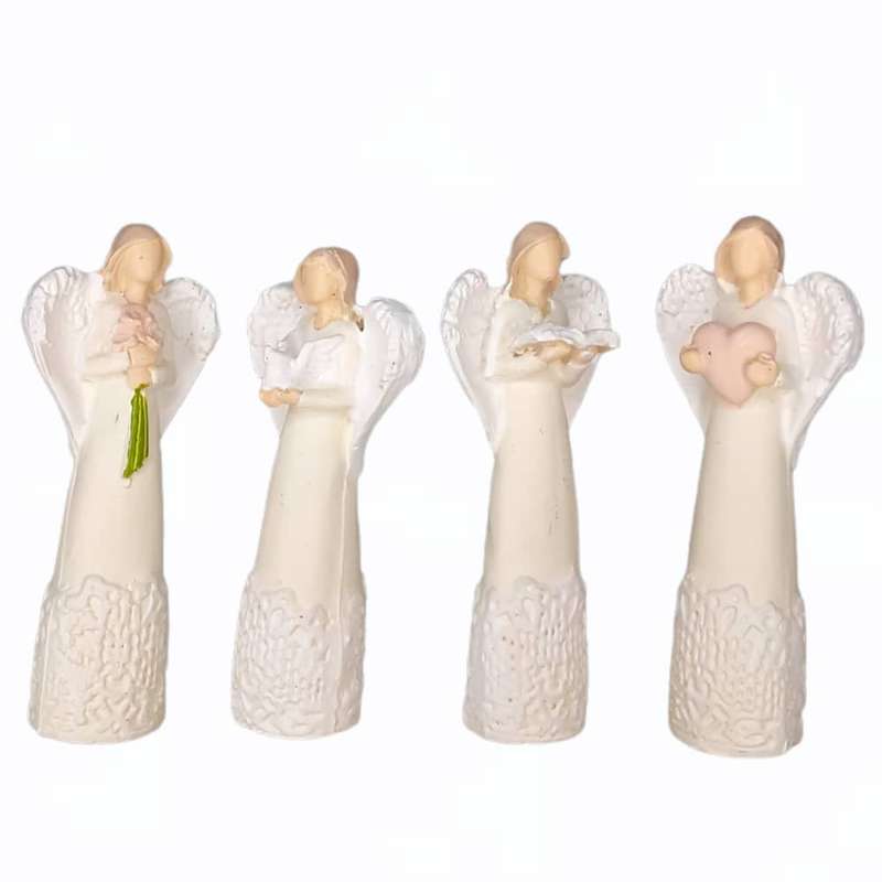 مجسمه مدل فرشته  کد C14 مجموعه 4 عددی