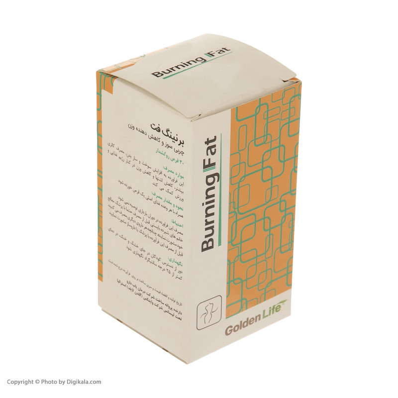قرص برنینگ فت گلدن لایف بسته 30 عددی