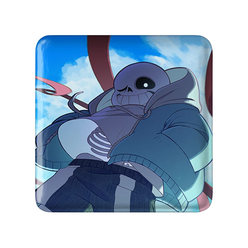 پیکسل خندالو طرح بازی آندرتیل (Undertale) مدل مربعی کد 31747