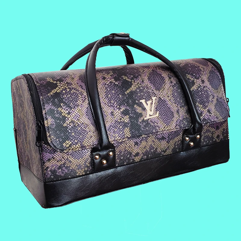 کیف لوازم آرایش و گریم زنانه مدل پوست ماری 2