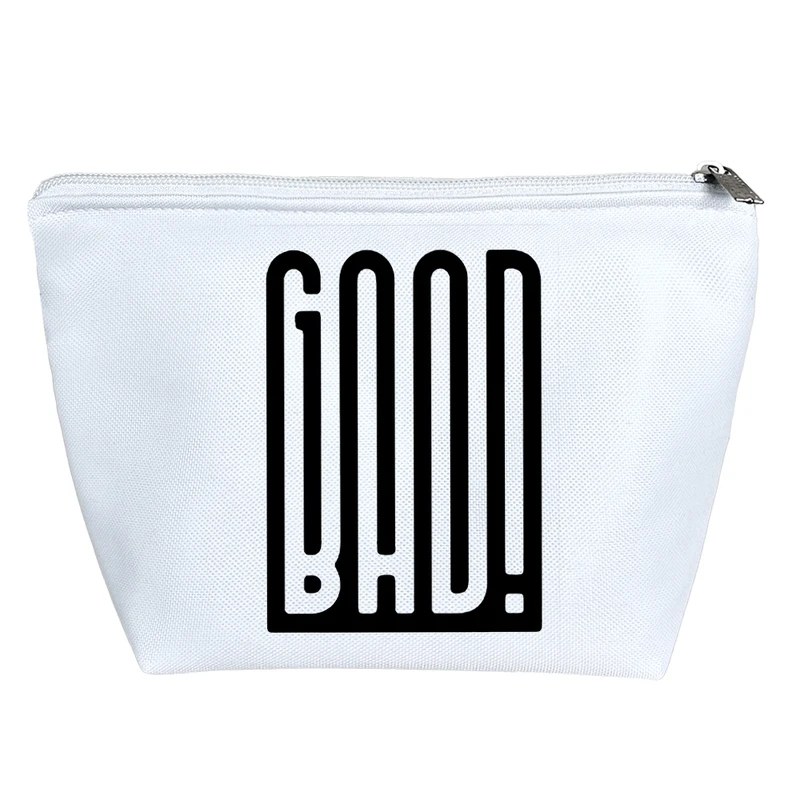 کیف لوازم آرایش دخترانه خندالو مدل Good Bad کد 5203