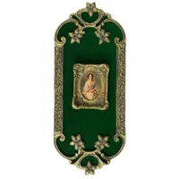 دیوارکوب مدل دوبل فلزی زمینه مخمل