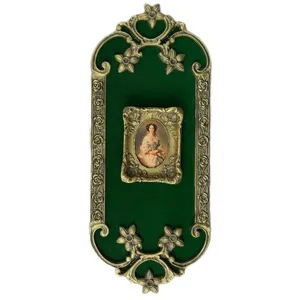 دیوارکوب مدل دوبل فلزی زمینه مخمل