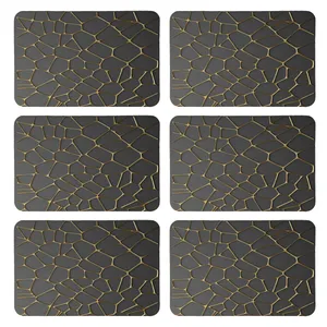 زیربشقابی طرح کلاسیک کد 8861 بسته 6 عددی 