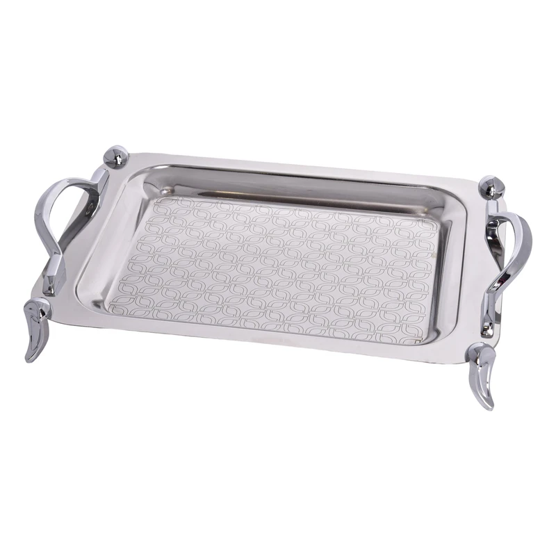 سینی دسته داریونیک کد 02 - 4065 سایز 27*41 سانتی متر