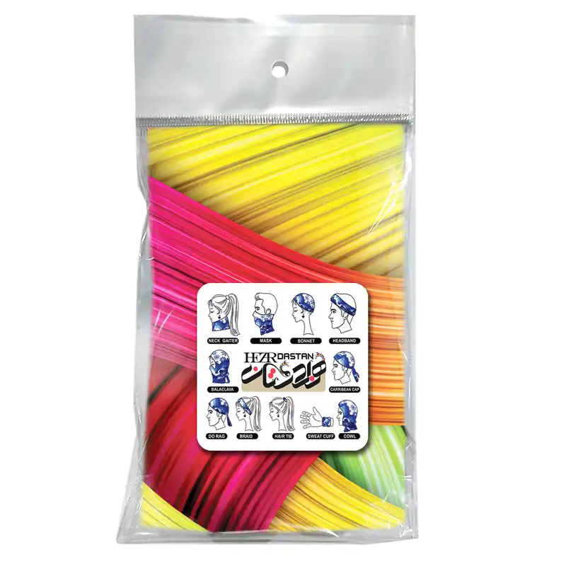 دستمال سر و گردن هزاردستان مدل DB31