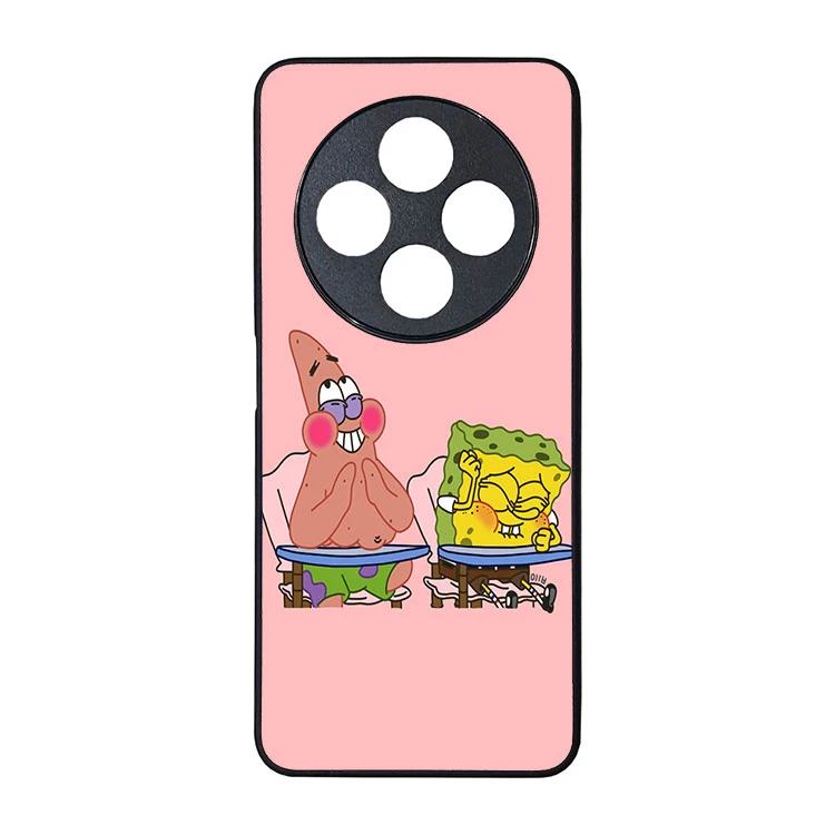 کاور گالری وبفر طرح باب اسفنجی و پاتریک مناسب برای گوشی موبایل شیائومی redmi 14c