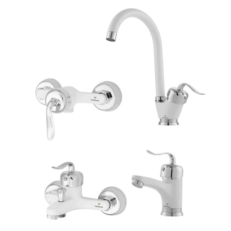 ست شیرآلات ویسادار مدل ونوس پلاس مجموعه 4 عددی