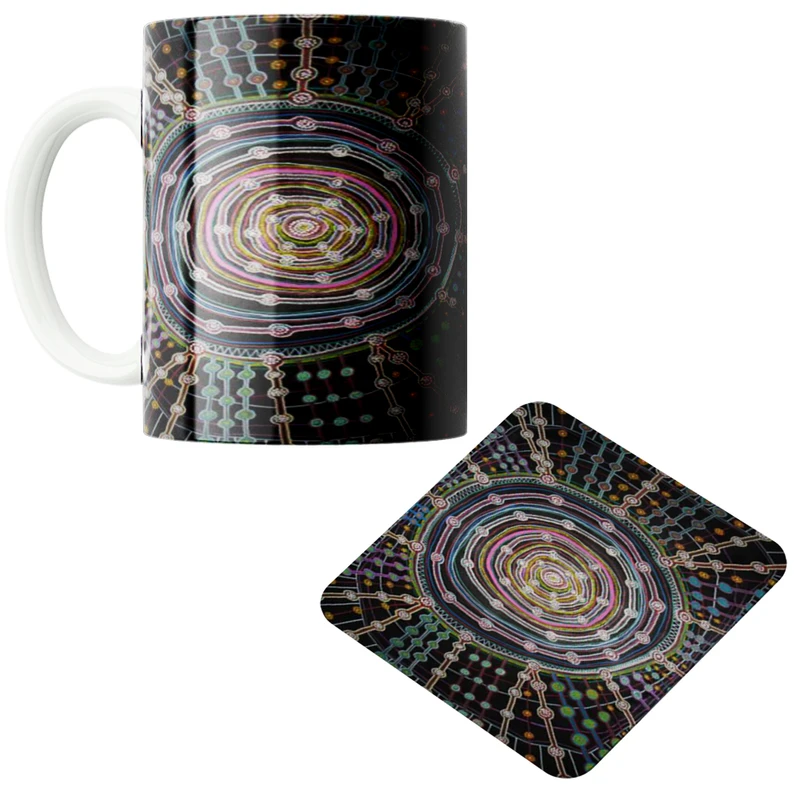 ماگ مدل 2025 کد 161 به همراه زیرلیوانی