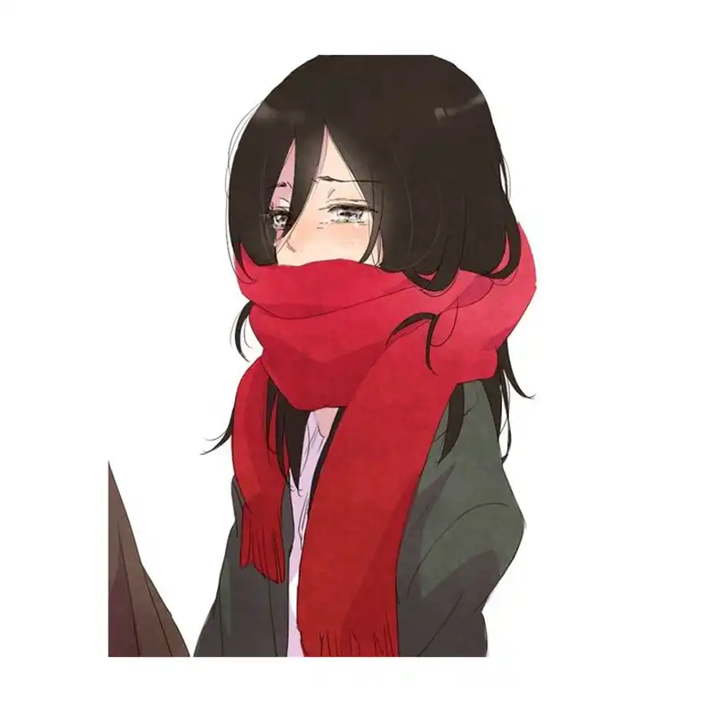 شال گردن بافتنی مدل انیمه میکاسا