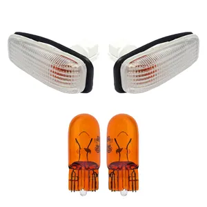 چراغ گلگیر خودرو آراکس یدک مدل AY-4823 مناسب برای سمند به همراه لامپ مجموعه 4 عددی