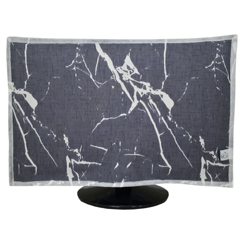  کاور مانیتور مدل مرمر کد 377 مناسب برای مانیتور تا 24 اینچ